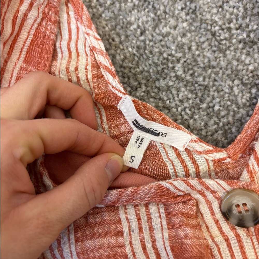 Maurices Women’s Sleeveless Plaid V-Neck Sundress - Picture 4 of 7